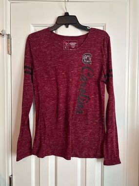 Campus Heritage Garnet South Carolina Long Sleeve Tee